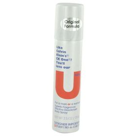 Designer Imposters U You by Parfums De Coeur Deodorant Body Spray (Unisex) 2.5 oz for Women