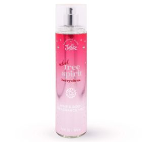 Beautiful Glow by Justice Hair and Body Fragrance Mist, Rebel Free Spirit Berry Citrus, 8.4 fl oz