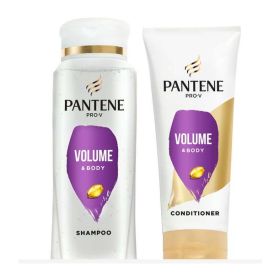 Pantene Pro-V Volume & Body Shampoo + Conditioner;  10.4 oz + 9.0 oz