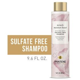 Pantene Sulfate Free Shampoo with Rose Water;  Color Safe;  Nutrient Blends;  9.6oz