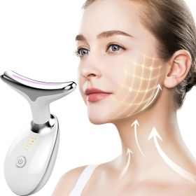 ES-1081 Skin Rejuvenation Beauty Device For Face And Neck. Based On Triple Action LED (Color: ES-1081 Black)