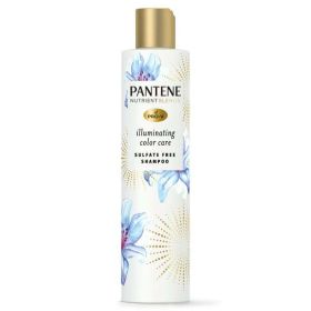 Pantene Sulfate Free Shampoo;  Illuminating Shampoo with Biotin;  Color Safe;  9.6 oz (Brand: Pantene)