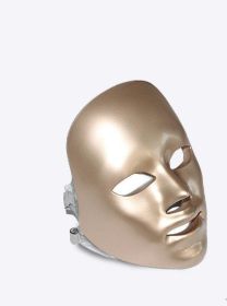 Led Facial beauty instrument (Style: Golden, Model: US)